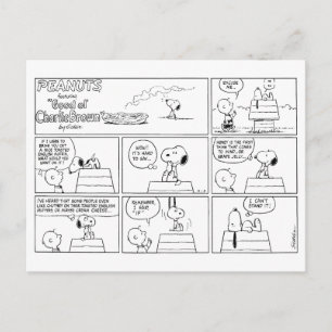 Carte Postale Snoopy & Charlie Brown   Muffin anglais