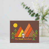 Carte Postale Snoopy | Scout Beagle - Les Grands Espaces (Debout devant)