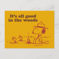 Snoopy | Scout Beagle - Tout va bien dans les bois