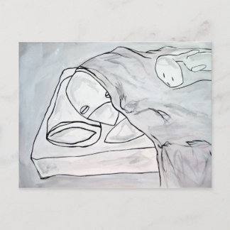 Carte Postale Snooze-le ! !