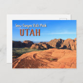 Carte Postale Snow Canyon Utah (Devant / Derrière)
