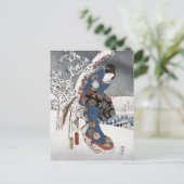 Carte postale Snow Geisha II (Debout devant)