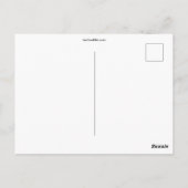 Carte Postale Snow Kitty (Dos)