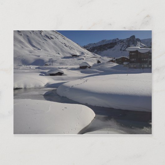 Carte Postale SNow sur SNow (Devant)