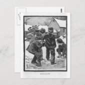 Carte Postale Snowballing ! (Devant / Derrière)