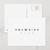 Carte Postale Snowbird Utah (Devant / Derrière)