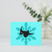 Carte Postale Snowboard (Debout devant)