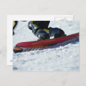 Carte Postale Snowboard 4 (Devant / Derrière)