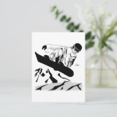 Carte Postale Snowboard 5 (Debout devant)