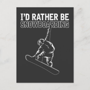 Carte Postale Snowboard Freestyle Snowboard Snowboard Snowboard