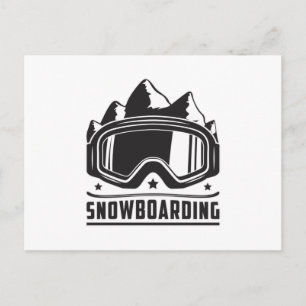 Carte Postale Snowboard Snowboard Snowboard Snowboard Idée cadea