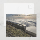 Carte Postale Snowden Mountain Railway Wales Photo de voyage (Devant / Derrière)