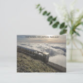 Carte Postale Snowden Mountain Railway Wales Photo de voyage (Debout devant)