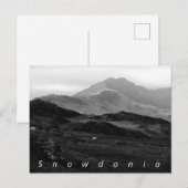 Carte postale Snowdonia (Devant / Derrière)