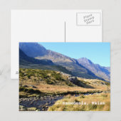 Carte Postale Snowdonia au Pays de Galles (Devant / Derrière)