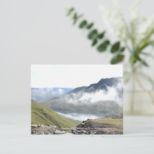 Carte postale Snowdonia Cloud (Debout devant)