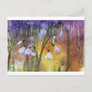 Carte Postale Snowdrops