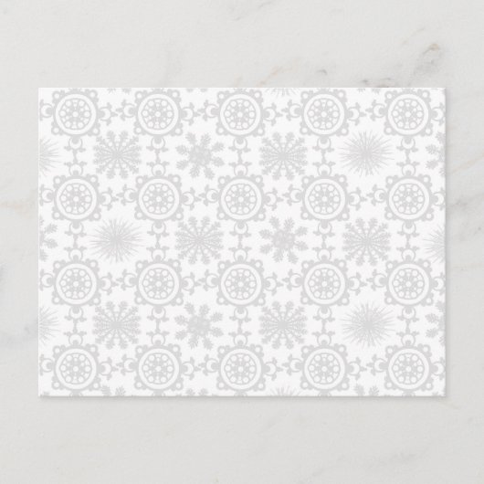 Carte Postale Snowfill pâle (Devant)