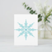 CARTE POSTALE SNOWFLAKE (Debout devant)