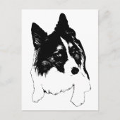 Carte postale Snowflake Skyline (Devant)