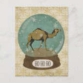 Carte postale Snowglobe Camel Bronze (Devant)