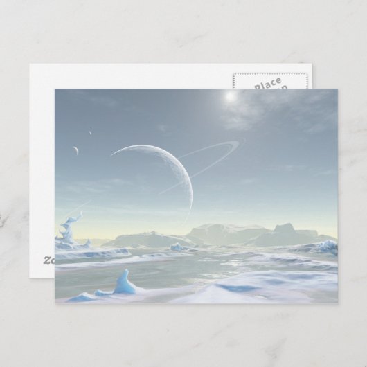 Carte Postale Snowland (Devant / Derrière)