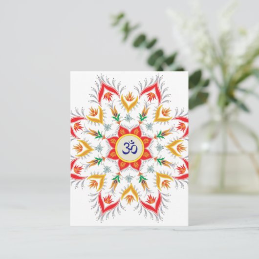 Carte Postale "Sn'owm' flakes ! ! !" (Debout devant)