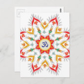 Carte Postale "Sn'owm' flakes ! ! !" (Devant / Derrière)