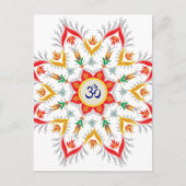 Carte Postale "Sn'owm' flakes ! ! !" (Devant)