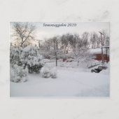 Carte Postale Snowmaggedon 2010 (Devant)