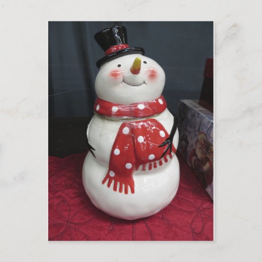 Carte Postale Snowman (Devant)