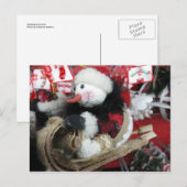Carte Postale Snowman (Devant / Derrière)