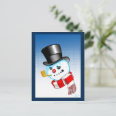 Carte postale Snowman (Debout devant)