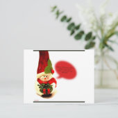Carte postale Snowman (Debout devant)