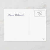 Carte postale Snowman (Dos)