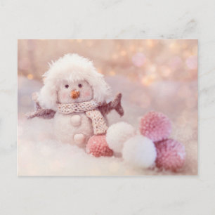 Carte Postale Snowman