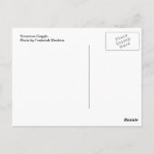Carte Postale Snowman Gaggle (Dos)