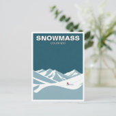 Carte Postale Snowmass Colorado Ski (Debout devant)