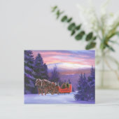 Carte postale SnowMountain Sleigh Ride (Debout devant)