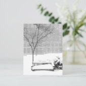 Carte Postale Snowscene III, Philadelphie (Debout devant)