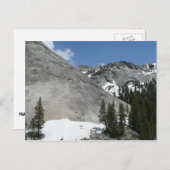 Carte Postale Snowy Granite Domes I au parc national Yosemite (Devant / Derrière)