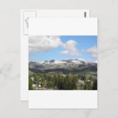 Carte Postale Snowy Mt. Diablo (Devant / Derrière)