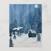 Carte Postale Snowy Wonderland Postcard (Devant)
