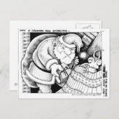 Carte Postale Snug comme un bug dans un tapis (Devant / Derrière)