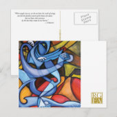 Carte postale So Blue (Devant / Derrière)