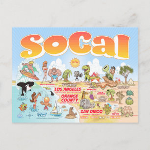 Carte Postale SoCal