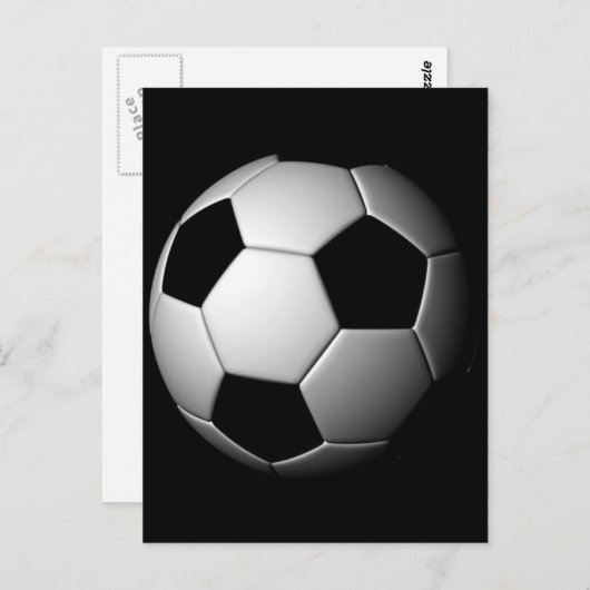 Carte Postale Soccer (Devant / Derrière)