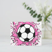 Carte Postale soccer. (Debout devant)