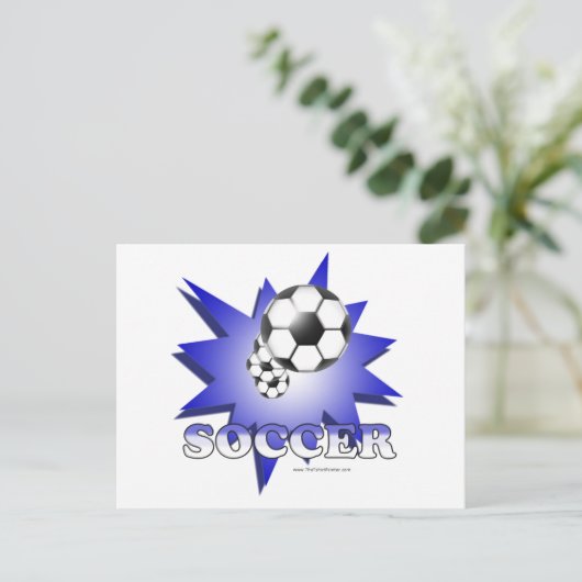 Carte Postale Soccer! (Debout devant)