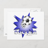 Carte Postale Soccer! (Devant / Derrière)